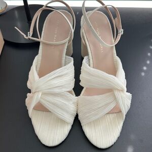 Loeffler Randall Reed Pleated Twist Sandals